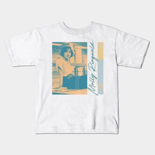 Molly Ringwald //2  80s Style Aesthetic Fan Design Kids T-Shirt